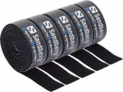 Sandberg Cable Velcro Strap 5-pack 