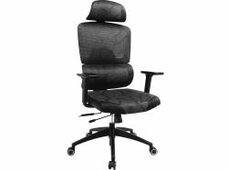 Sandberg 640-96 Videospiel-Stuhl Universal-Gamingstuhl Gepolsterter Sitz Schwarz, Grau 