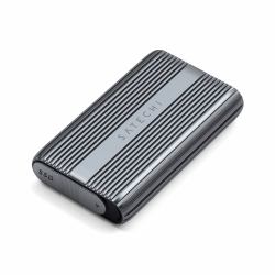 Satechi USB4 NVMe SSD Pro SSD-Gehäuse Grau, Transparent 