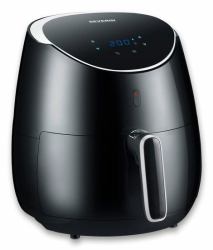 Severin FR 2445 Fritteuse Einzelbild 5 l Eigenständig 2000 W Heißluftfritteuse Schwarz, Metallisch, Silber 