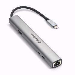 Sharkoon 4044951040704 Schnittstellen-Hub 1250 Mbit/s Dunkles Grau 