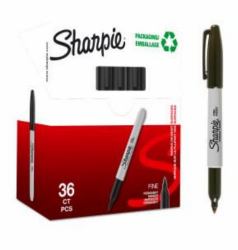 Sharpie 2025040 Marker 36 Stück[e] Schwarz 