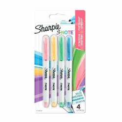 Sharpie 2138234 Permanent-Marker Mehrfarbig 4 Stück[e] 