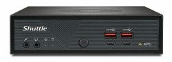 Shuttle Slim AI PC DN11H9 Intel Core Ultra 9 185H, Intel Arc graphics, 2xHDMI, 2x DP, 4x 2.5Gbit LAN, VESA, 24/7 Dauerbetrieb 