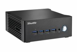 Shuttle Nano PC NA10H7, AMD Ryzen™ 7-8845HS APU, Radeon780M , 2xHDMI, 2xUSB-C 4.0[DP], 2x2.5Gbit LAN, inkl. VESA 24/7 Dauerbetrieb, inkl. VESA 