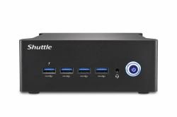 Shuttle Nano PC NT10H5, Intel Core Ultra 5 125H, Intel Arc graphics, 2xHDMI, 2xUSB 4.0 [DP], 2x2.5Gbit LAN, VESA, 24/7 Dauerbetrieb 