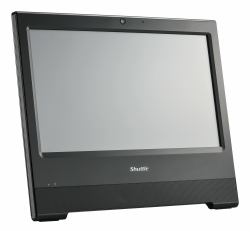 Shuttle All-In-One Barebone X50V9, 15,6" Single-Touch-Screen [resistiv], Celeron 7305U,Wifi, IP54, lüfterlos, 24/7 Dauerbetrieb 