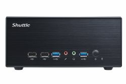 Shuttle XPС slim XPC slim Barebone XH610G2 - S1700, Intel H610, 1xDP, 2xHDMI, 2 PCIe Slots [1x 16X & 1x X1], 2x Intel LAN [1G + 2.5G], 8x USB, 1x 2.5", 3x M.2, 24/7 Dauerbetrieb 