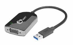 Siig JU-VG0211-S1 USB-Grafikadapter Schwarz 