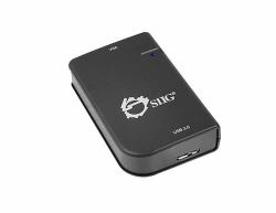 Siig JU-VG0511-S1 USB-Grafikadapter 2048 x 1152 Pixel Schwarz 
