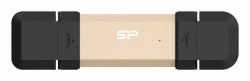 Silicon Power DS72 USB-Stick 500 GB USB Type-A / USB Type-C 3.2 Gen 2 [3.1 Gen 2] Gold 