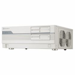 Silverstone SST-FLP01W Computer-Gehäuse HTPC Weiß 