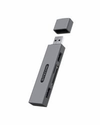 Sitecom MD-1013 Kartenleser USB 2.0 Type-A/Type-C Grau 