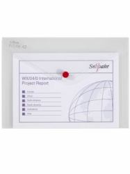 Snopake Doku.tasche 10057 DL VE5 Dateiablagebox Polypropylen [PP] Transparent 