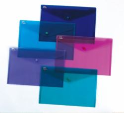 Snopake PolyFile - A4+[Foolscap] Electra Blue Blau A4+ 