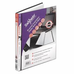 Snopake Presentation Display Book 40 Pocket / 80 sides to view A4 Black- 1 Book