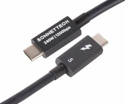 Sonnet TCB-TB5-03M Thunderbolt-Kabel 0,3 m 80 Gbit/s Schwarz 