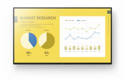 Sony FW-43EZ20L Signage-Display Digital Signage Flachbildschirm 109,2 cm [43"] LED WLAN 350 cd/m² 4K Ultra HD Schwarz Android 16/7 