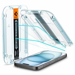 Spigen AGL06903 Display-/Rückseitenschutz für Smartphones Klare Bildschirmschutzfolie Apple 2 Stück[e] 