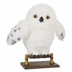 Wizarding World Harry Potter - Interaktive Plüsch-Eule Hedwig mit über 15 Geräuschen und Bewegungen 