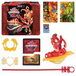 Spin Master Bakugan 3.0 Baku-Tin mit Special Attack Mantid, Metall-Aufbewahrungsbox mit individuell zusammenstellbarer Actionfigur und Sammelkarten 