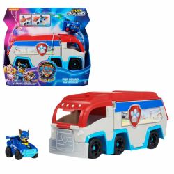 PAW Patrol , Pup Squad Patroller Teamfahrzeug mit Chase-Spielzeugauto 