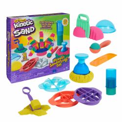 Spin Master Kinetic Sand Ultimate Sandisfying Set mit 907 g und 10 Werkzeugen 