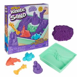 Spin Master Kinetic Sand Sandbox Set mit 454 g lila 