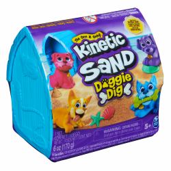 Spin Master Kinetic Sand Hunde Häuschen 