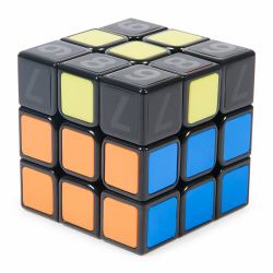 Spin Master Rubik’s Cube, Coach Cube, 3x3 Lernwürfel mit Stickern 