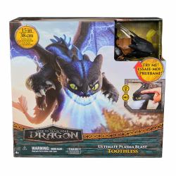 Spin Master DreamWorks Dragons Drachenzähmen leicht gemacht - Plasma Blast Ohnezahn, 51cm lange Drachenfigur mit Licht- und Soundeffekten 