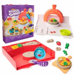 Spin Master Kinetic Sand Squish Pizza Set 