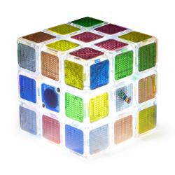 Spin Master Rubik’s Pulse 3x3 Zauberwürfel, leuchtender Zauberwürfel mit integriertem Timer 