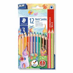 Staedtler 128 Schwarz, Blau, Bordeaux, Braun, Grün, Hellblau, Hellgrün, Orange, Pfirsich, Rot, Violett, Gelb 12 Stück[e] 