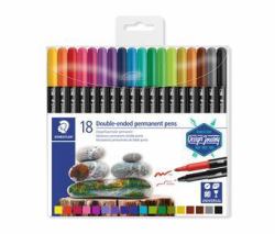 Staedtler Fasermaler Design Journey twin tip 18er Etui 
