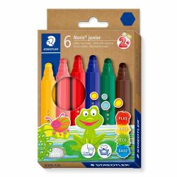 Staedtler 329 C6 Filzstift Fettdruck Blau, Braun, Grün, Pink, Rot, Gelb 6 Stück[e] 