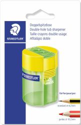 Staedtler 512 Manueller Bleistiftspitzer Grün, Gelb 