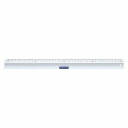 Staedtler Mars 563 Schreibtisch-Lineal 300 mm Aluminium Weiß 