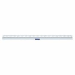Staedtler Mars 563 Schreibtisch-Lineal 500 mm Aluminium Weiß 