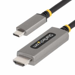 StarTech.com 2 m USB-C auf HDMI Kabel, 8K 60Hz, 4K 144Hz, HDR10, USB-C zu HDMI 2.1 Video Konverter Kabel/Adapter, USB-C DP Alt Mode/USB4/Thunderbolt 3/4 Kompatibel - USB-C Laptop auf HDMI Bildschirm 