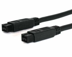 StarTech.com 10 ft 1394b Firewire Cable 9-9 Pin M-M 3,05 m Schwarz 