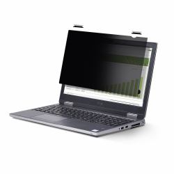 StarTech.com 16 Zoll 16:10 Touch Blickschutzfilter, Blendschutzfilter, Laptop Monitor Sichtschutzfilter mit 51% Blaulichtreduzierung, Flip-Over 