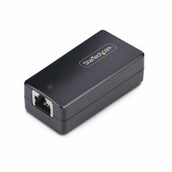 StarTech.com 1-Port Gigabit Netzwerkisolator, RJ45 Ethernet Isolator Koppler, 4kV Galvanischetrennung, IP40 LAN Isolator, Galvanischer Trenner, DIN Montage, TAA 
