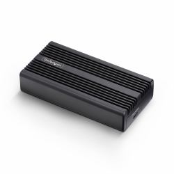 StarTech.com USB4 M.2 NVMe Gehäuse, 40Gbps, Externes USB-C / Thunderbolt NVMe SSD Gehäuse, Aluminium-Kühlkörpergehäuse, B+M / M-Key M2 Festplattengehäuse 