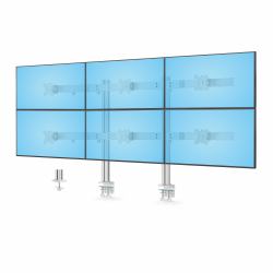 StarTech.com 6-MONITOR-ARM-A Flachbildschirm-Tischhalterung 81,3 cm [32"] Tisch/Bank Weiß 