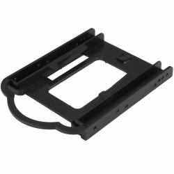 StarTech.com 2,5" HDD / SDD Montagebügel für 3,5" Laufwerkschacht - Werkzeuglose Installation - 2,5 Zoll SSD HDD Adapter Bügel 