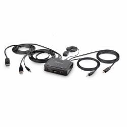StarTech.com C2-D46-UAC-CBL-KVM Tastatur/Video/Maus [KVM]-Switch Schwarz 