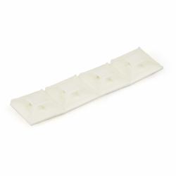 StarTech.com CBMCTM1 Kabelbinderhalterung Weiß Nylon 100 Stück[e] 