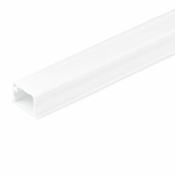 StarTech.com Solide Kabelführung mit Klebeband und Abdeckung, 19 x 13 mm und 1,8m Länge, PVC Netzwerk-/Stromkabel Kanalsystem, UL geprüft 