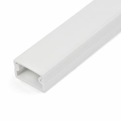 StarTech.com 1m Kabelkanal Selbstklebend, 19x11mm, PVC, Sockelleiste/Wandkabelkanal, bis zu 12 Kabel, UL geprüft 